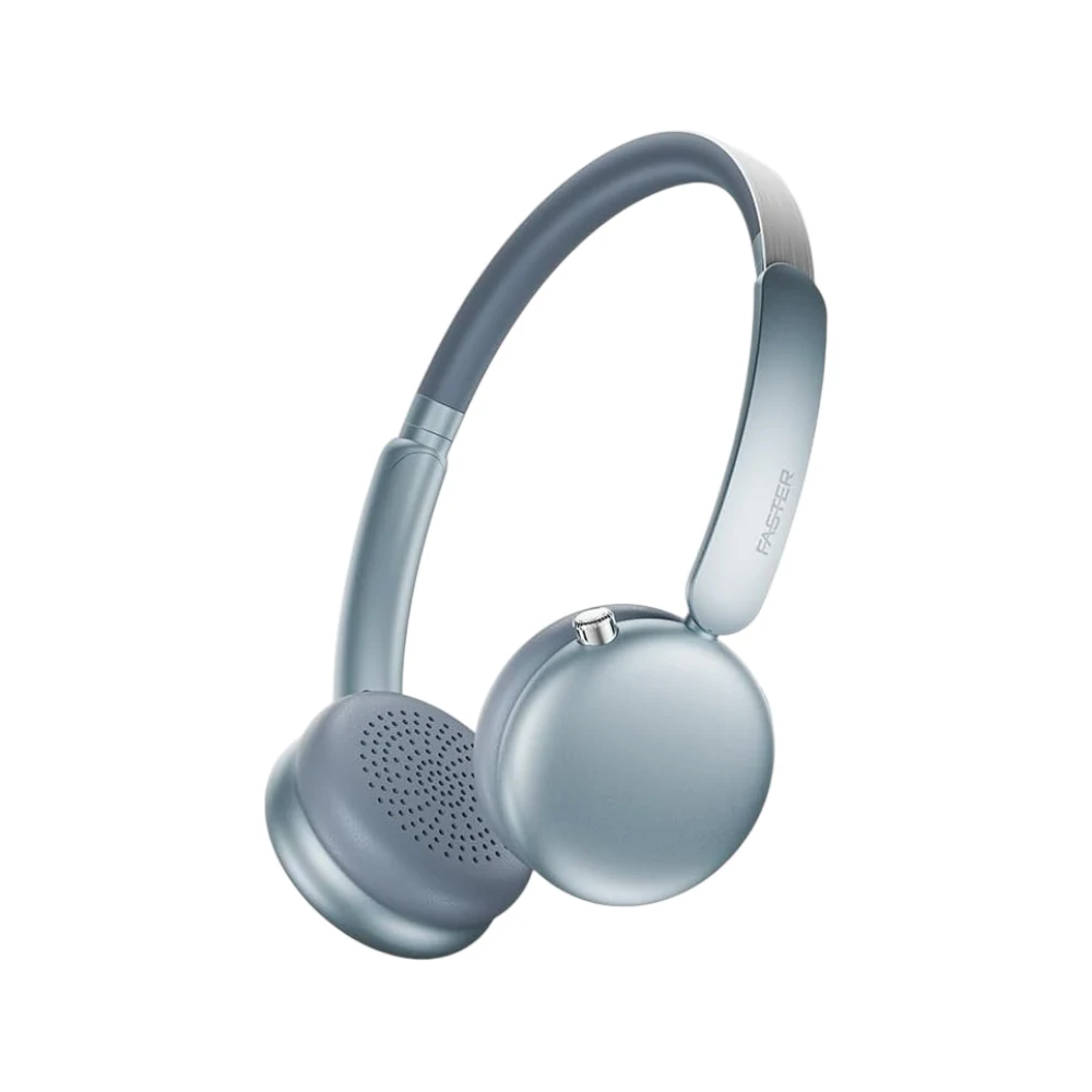 Faster S7 Soluna Wireless Headphones, Bluetooth 5.4 Headset, 43H Playtime (32H with ANC), Over-Ear Headphones, 40mm Drivers, LED Indicator, Voice Assistant, Calls, Game & Music Mode, Type-C Charging