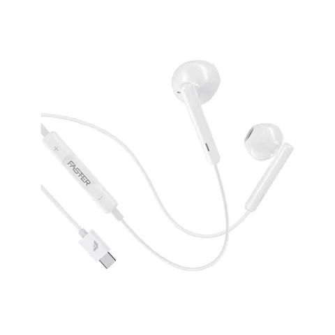 FASTER Type C Earphones SH-1C Frost.png