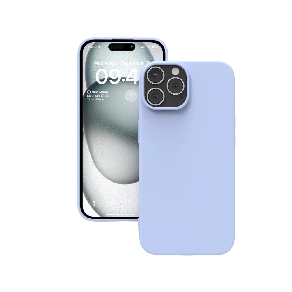 Silicone Case for iPhone 15 Pro / Pro Max, Soft-Touch, Shockproof, DustProof, Antiskid Full Body Armour Phone Cover for Apple iPhone 15 Pro / Pro Max