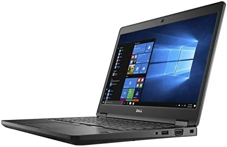 Dell (Refurbished) Latitude 5480 Intel Core i5-6300U X2 3GHz 8GB 256GB SSD 14", Black