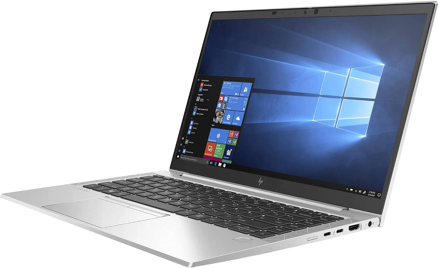 HP (Renewed) EliteBook 840 G7 Laptop | 14" 1920x1080 FHD | Core i5-10310U - 512GB SSD Hard Drive - 16GB RAM | 4 cores @ 4.4 GHz Win 11 Pro Silver