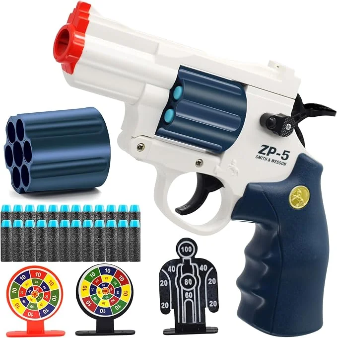 Foam Dart Blaster for Kids, EVA Safety Soft Bullet Toy Gun
