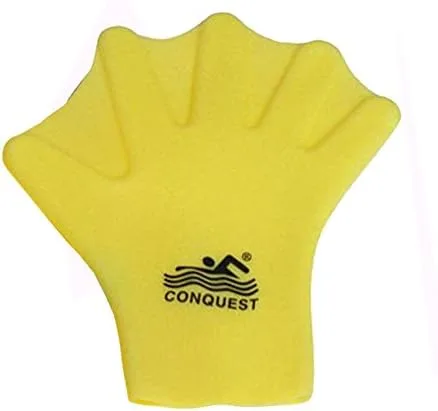 Adult swimming gloves, unisex silicone swimming skins