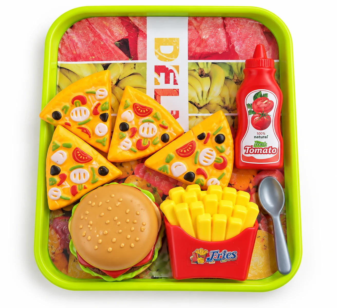Kids’ Pretend Fast-Food Play Set