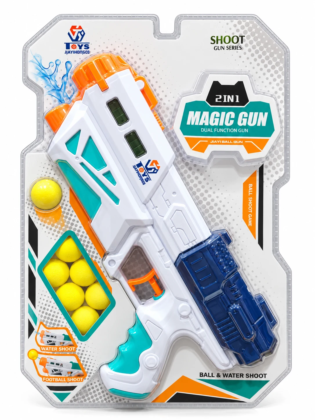 2-in-1 Magic Ball & Water Blaster