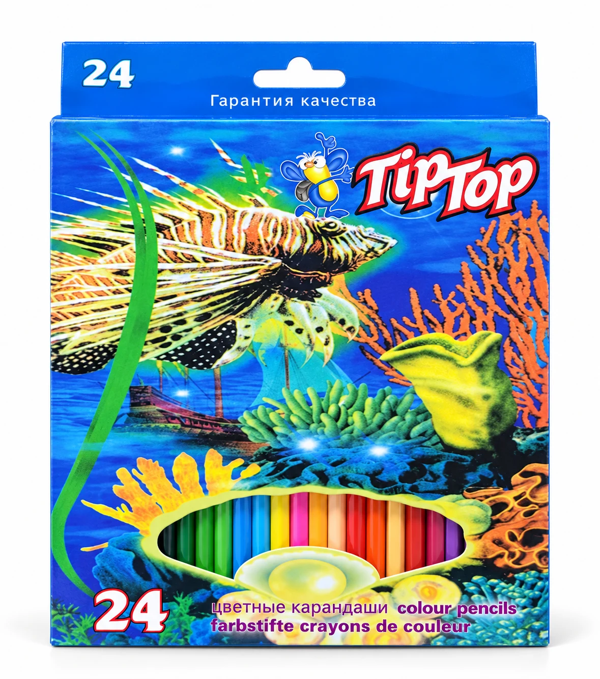 TipTop Colour Pencils – 24 Colours